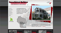 Desktop Screenshot of consolidated-builders.com